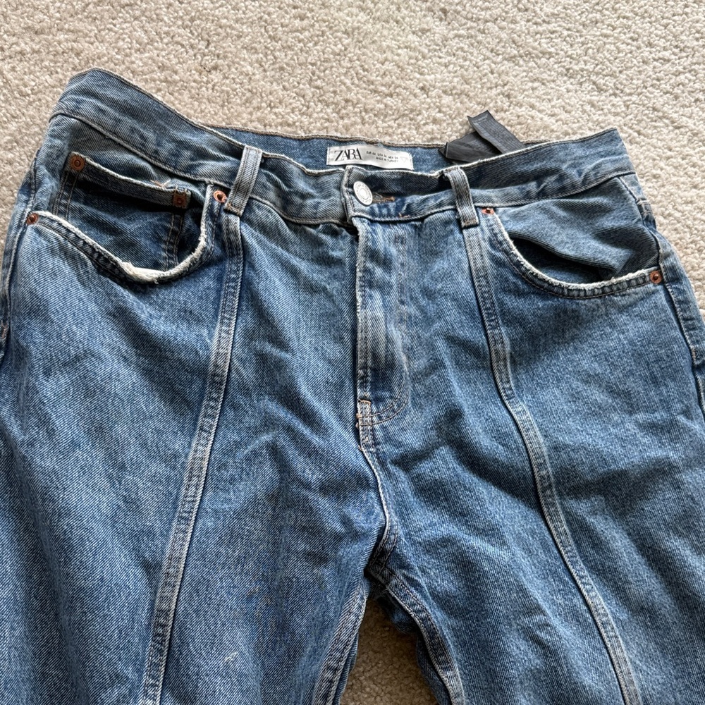 Zara Men's Relaxed Denim Jeans